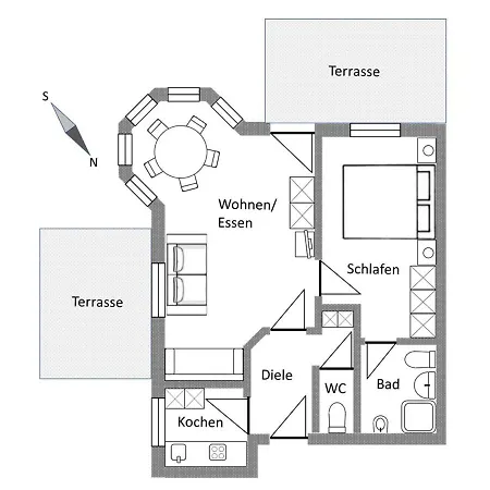 Gschwendtnerhof App4 App5 Paetzig *